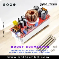 1800W DC to DC Booster Module | 10V-90V High Power Boost Converter | Voltech Electronics